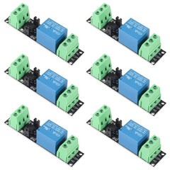 6PCS 1 Channel DC 3V Optocoupler Relay Module – Isolated Driver Control Board