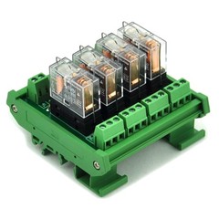 Omron G2R-1-E 4 Channel 24V Relay Module