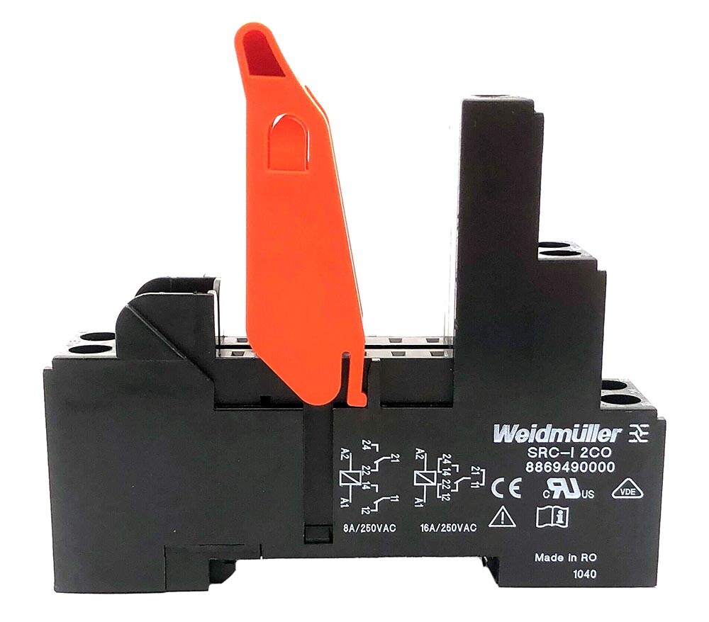 1Pc WEIDMULLER SRC-I 2CO 8869490000 Relay Scket