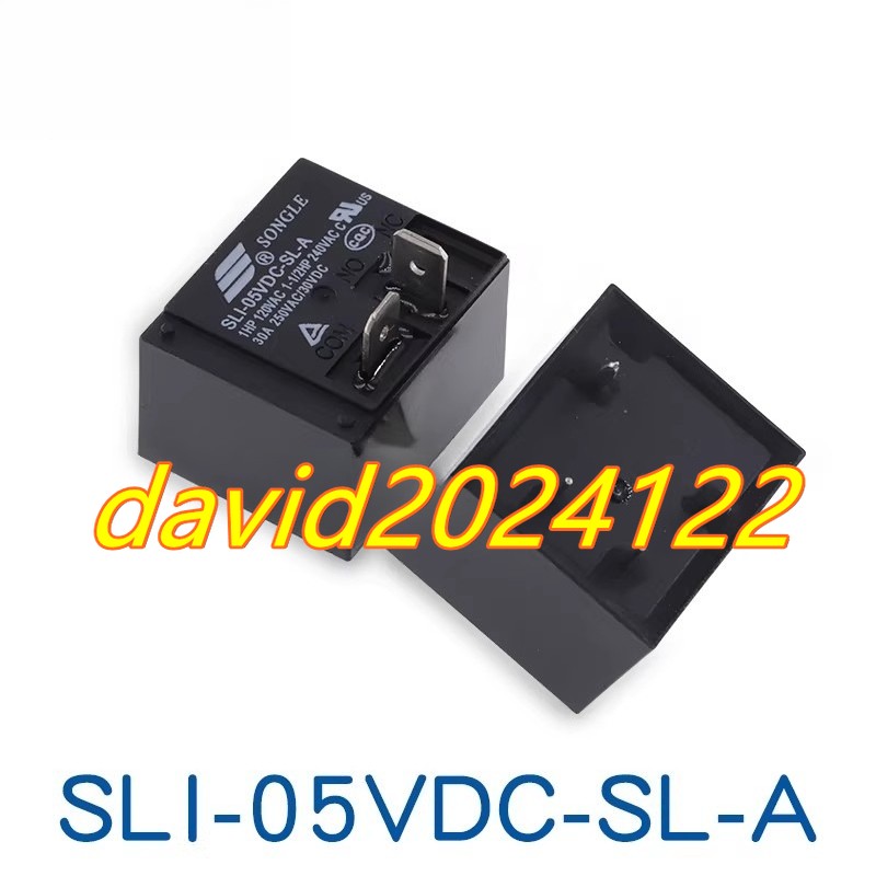 5PC NEW SLI-05VDC-SL-A 【4-pin 30A】 Relay #TT