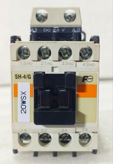 FUJI ELECTRIC SH-4/G INDUSTRIAL AUXILIARY RELAY-24V DC COIL (USED) FREE SHIP