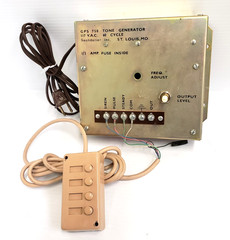 Vintage Soundolier Atlas Sound GPS 750 Tone Generator