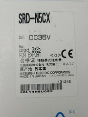 Mitsubishi SRD-N5CX 36VDC Coil Contractor Relay