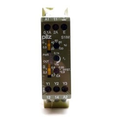 Pilz 828035 Current Monitoring Relay, 1NO Contact, 0.01-15A, 24VDC, DIN Rail