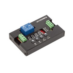 Programmable 12V Time Delay Relay Module with Metal Enclosure 18 Modes for Au…