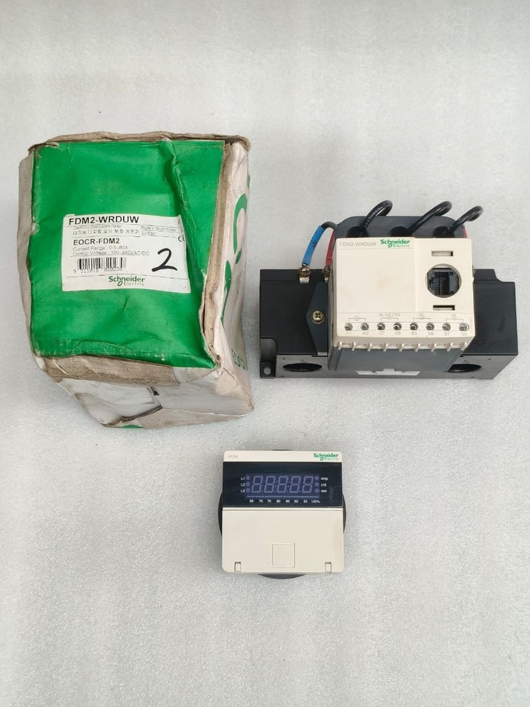 Schneider electric fdm2-wrduw eocr-fdm2 motor Protection Relay 0.5.80a free fast