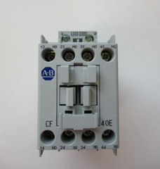 ALLEN BRADLEY CONTROL RELAY 700-CF400A, 10A WITH DIN RAIL, 4 SCREW TERMINAL