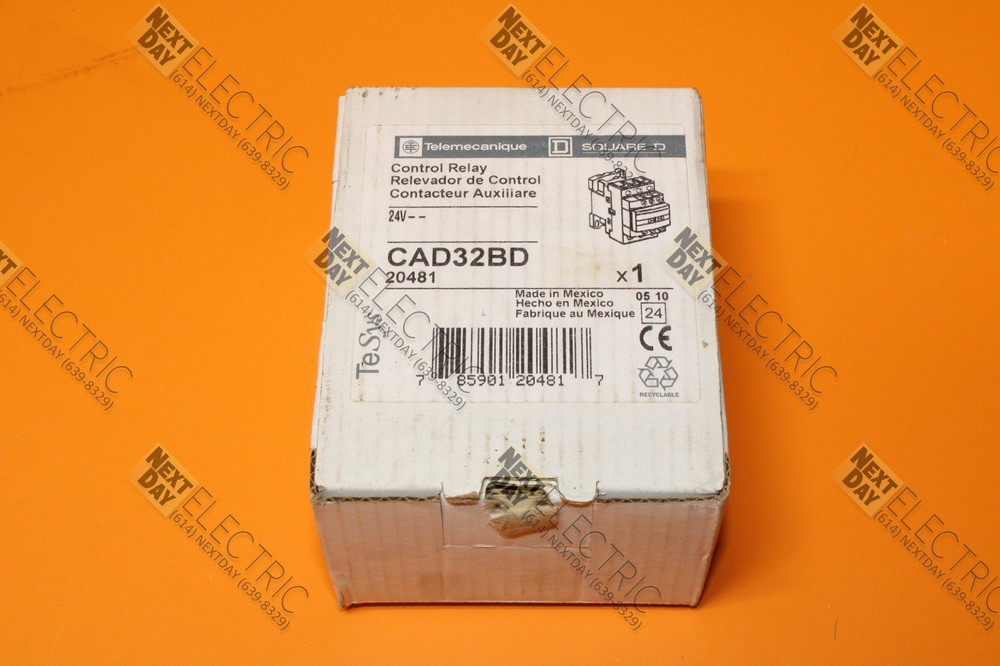 Telemecanique, CAD32BD, 20481, Control Relay Contactor 24v Starter Square D