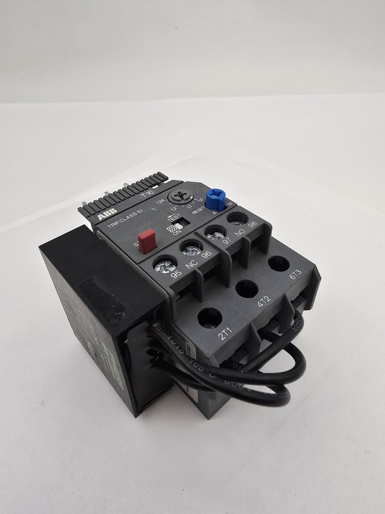 ABB T16 Thermal Overload Relay w Motor Suppressor 1.0/1.3A 3P Class 10