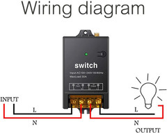 Remote Control Switch,1500M Long Distance,Ac 110V/120V/240V /40A Relay Wireless