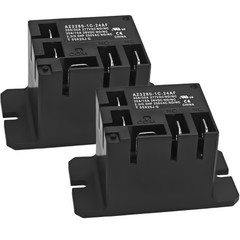 AZ2280-1C-24AF Power Relay 24VAC 30A 5-Pin SPDT Normally Closed 2 Pack