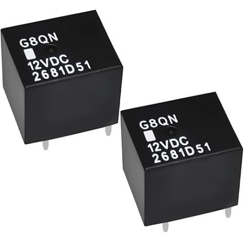 R303 F8VF-BA (Set of 2), 12VDC 5Pin Automotive Relay for Fuel Pump Gauge, Compat