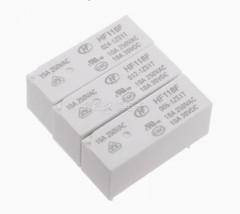 5pcs HF118F/JQX-118F 005 012 024 048-1ZS1T 5pin 10A Relay