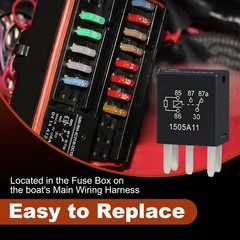 Set of 4 Multi-Purpose Relay for Seadoo GTR GTX RXT XRS RXP-X WAKE 278003828