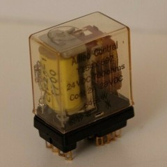 Allied Control Relay T154X -597 24VDC 700 Ohm DPDT 2AMP 29VDC