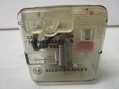 ALLEN-BRADLEY 700-HA33A24 SERIES A 24VAC RELAY – USED – FREE SHIPPING