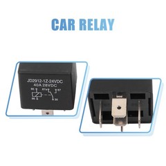 FIVE Car Vehicle Fuse Relay Switch Power JD2912-1Z-24VDC 5 Pin 40A 28VDC DC 24V
