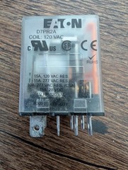 Eaton Cutler Hammer Relay 2 Pole Double Throw 120 Vac D7PR2A Style (b7)