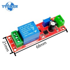 NE555 Timer Delay Relay Module Adjustable Switch 0-10S DC 12V Relay Shield