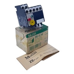 Klöckner Moeller ZE-0.16 motor protection relay 0.1-0.16A 240V AC