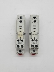 2PC Schneider Electric 781XAXm4L-120A Relay w Socket 20A 277V 5Pin 120V Coil