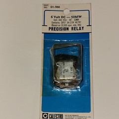 Calectro D1-966 6v DC 50MW Precision Relay Coil