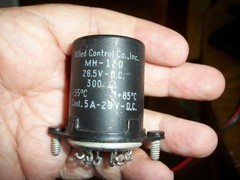 LOT OF 10 – Allied Control MH-12D 26.5 VDC Relays