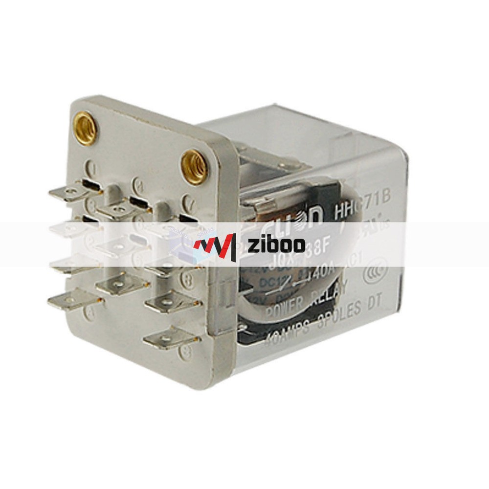 JQX-38F Electromagnetic Relay 3PDT 11 Pin Coil 3Z DC 12V 40A✦Kd