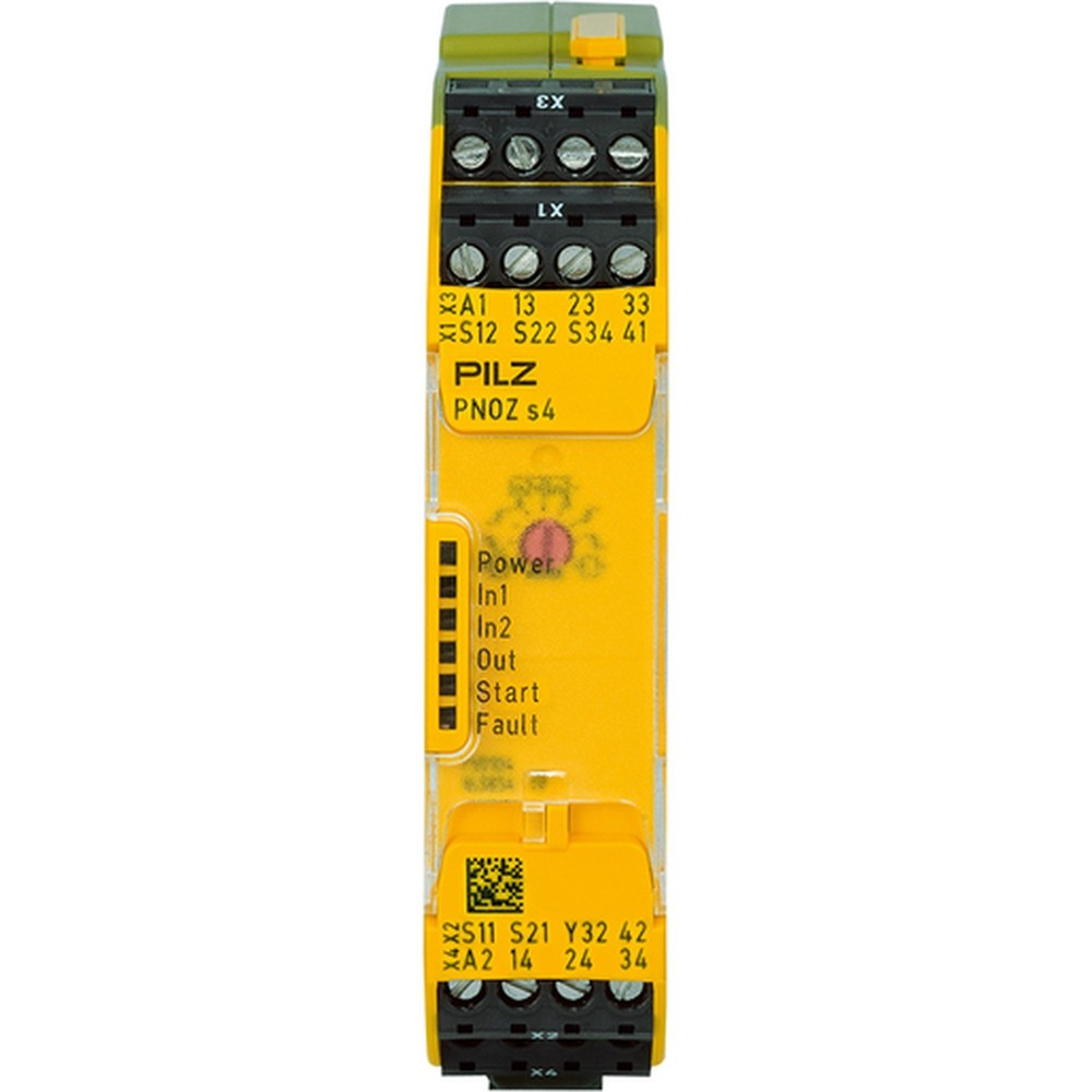 Pilz 750104 Safety Relay, 24Vdc, 240Vac, 8A 750104