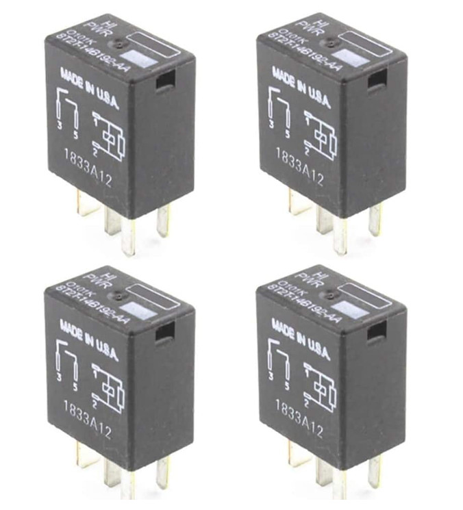 4 Pack Multi-Function Relay – OEM Relays – Compatible with F150 F-250