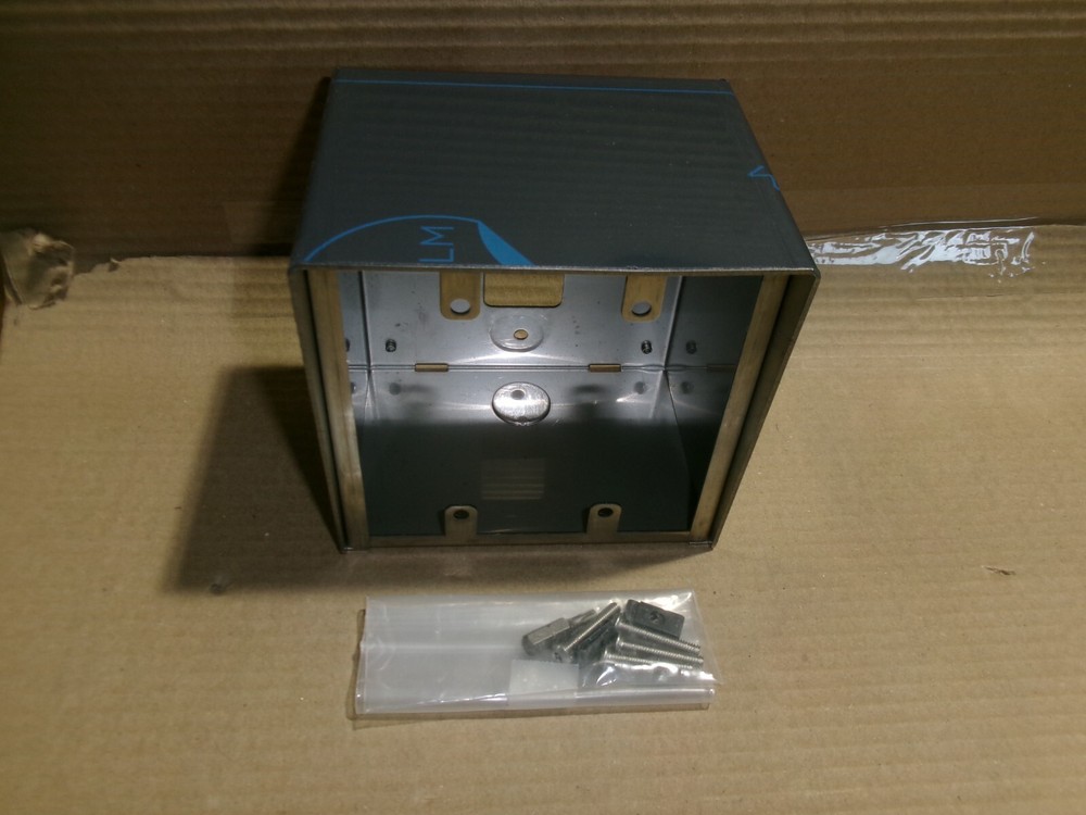 New Aiphone SBX-2G/A 11724 Stainless Steel Surface Mount Box Enclosure FA