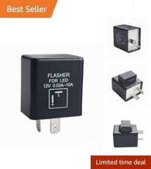 Automatic 12V CF-12 Electronic Flasher Relay for Normal Turn Signal Function