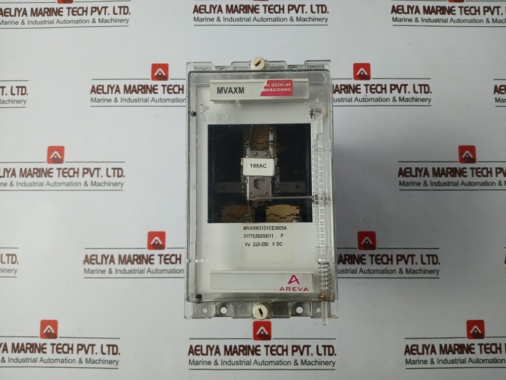 AREVA MVAXM31D1CE3005A Trip Coil Supervision Relay 195AC VX 220-250V DC