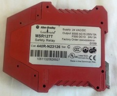 Allen-Bradley 440R-N23126 Safety Relay MSR127T Minotaur, 24V AC/DC, 3NO 1NC, C