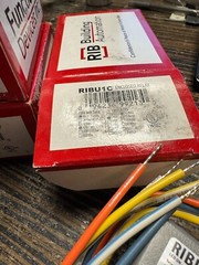 RIBU1C ENCLOSED RELAY 120V LOT OF 4 NEW FUNCTIONAL DEVICES