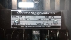 General Electric Ge HFA 11A42H Relay 125v-dc