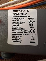 RIB relay RIB2401C 10 amp