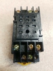 Relay 11-Pin 35mm DIN Rail Power Socket Base PYF11A for HH53P