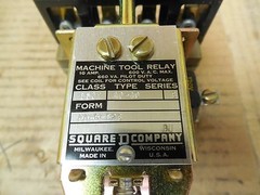 Square D Machine Tool Relay 8501 A0-40 8501A040 Series B 120V Coil Used