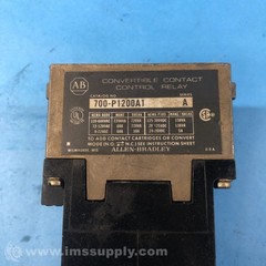 Allen Bradley 700-P1200A1 Series A Control Relay USIP