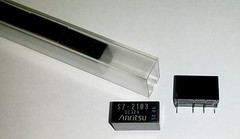 LOT OF 1000 DPDT 12V Anritsu NOS Relays High Quality! 12VDC DIP 2-Form-C SZ-2103