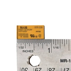 2pcs Nais 3V DC 2A – DPDT (2 Form C) Low Signal Relay, 8 pin