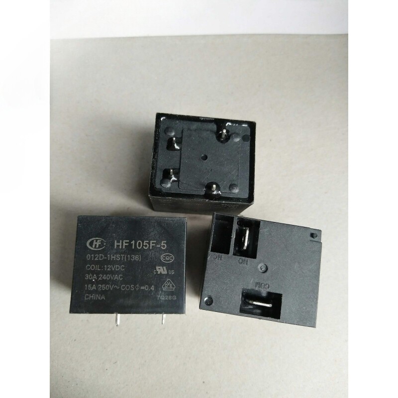 1PC HF105F-5-012D-1HST(136) High Power Relay 30A 12VDC 4 Pins