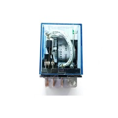 US Stock 12A LY4NJ JQX-13 HH64P 24V DC Coil Silver Contact Power Relay + Socket