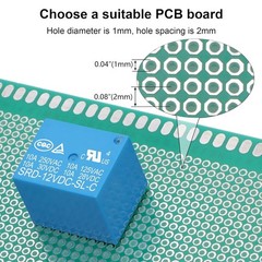 Dual 12V DC 10A PCB Power Relay Set – SPDT, Perfect for Electrical Projects