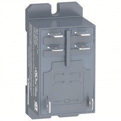 SCHNEIDER RPF2AP7 Enclosed Power Relay, DPST-NO, 230V AC, 6 Pins, 2 Pole