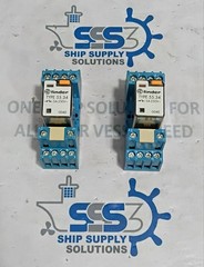 Finder Type 55.34 Relay With Scoket 24VAC 5A 250V