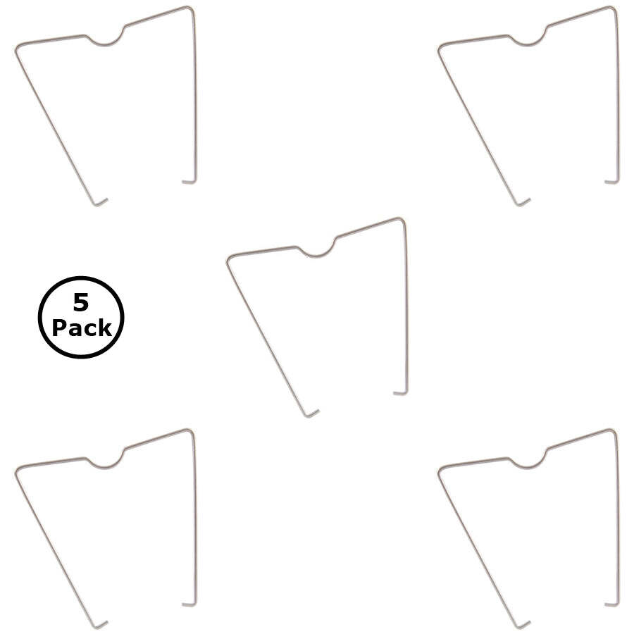 ECG RLY9004, Relay Socket Hold Down Spring Clip for Small Relays ~ 5 Pack