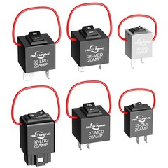 6PCS 9038A Relay Bypass Switch Kit with Amp Loop, Relay Bypass Master Switch Kit