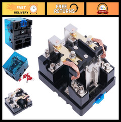 High Power AC 110V DPDT Electromagnetic Relay, 80A Coil Voltage, Heavy Duty